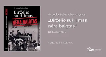 Arvydo Sekmoko knygos „Birželio sukilimas nėra baigtas“ pristatymas
