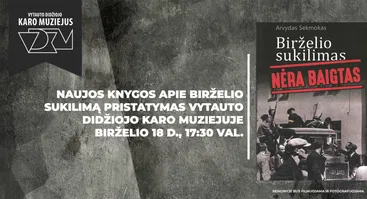 Arvydo Sekmoko knygos „Birželio sukilimas nėra baigtas“ pristatymas