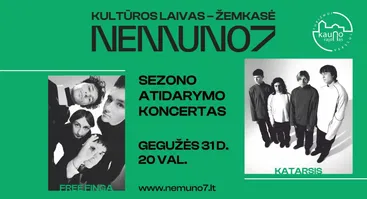 „Nemuno7“ ketvirtojo sezono atidarymas kartu su KATARSIS ir FREE FINGA!