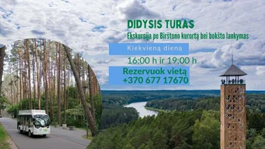 EKSKURSIJOS BIRŠTONE ELEKTIRNIU CITY TOUR 