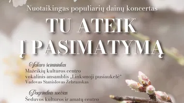 Koncertas „Tu ateik į pasimatymą“
