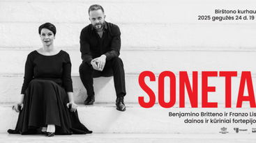 SONETAI. Kamerinės muzikos koncertas | Benjamino Britteno ir Franzo Liszto kūriniai fortepijonui