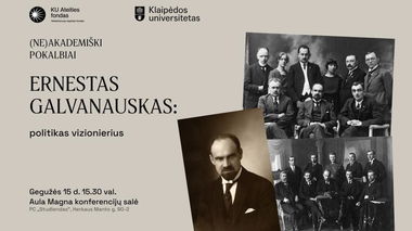 Ernestas Galvanauskas: politikas vizionierius | (NE)AKADEMIŠKI POKALBIAI