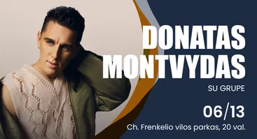 Donatas Montvydas su grupe | Šiauliai