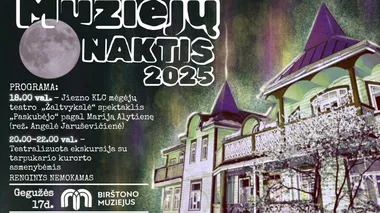 Tarptautinė muziejų akcija „Muziejų naktis 2025“ 