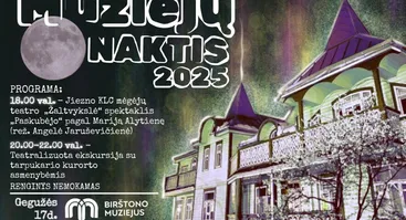 Tarptautinė muziejų akcija „Muziejų naktis 2025“ 