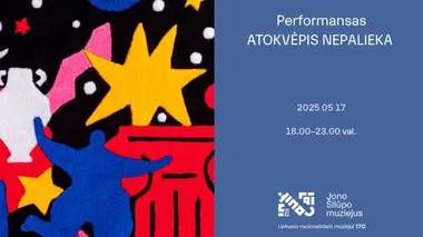 Performansas ATOKVĖPIS NEPALIEKA | Muziejų naktis 2025