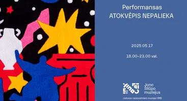 Performansas ATOKVĖPIS NEPALIEKA | Muziejų naktis 2025