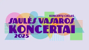 Saulės vasaros konecertai 2025
