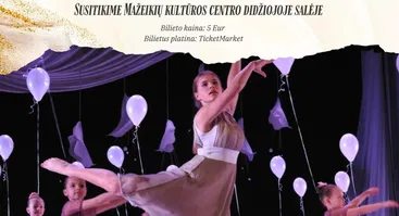 Šokio koncertas „ANT BLAKSTIENŲ DEBESŲ“