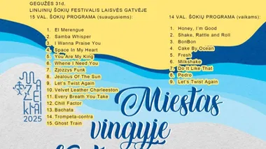 LINIJINIŲ ŠOKIŲ FESTIVALIS, MAŽEIKIUOSE, 2025
