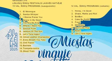 LINIJINIŲ ŠOKIŲ FESTIVALIS, MAŽEIKIUOSE, 2025