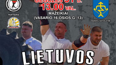 Lietuvos galiūnų čempionato II etapas
