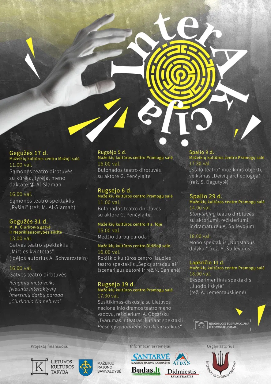 InterAkcija 2025 / Gatvės teatro spektaklis „Mirties kvintetas“ InterAkcija 2025 / Gatvės teatro spektaklis „Mirties kvintetas“