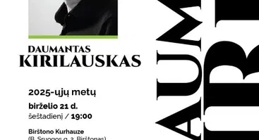 Daumantas Kirilauskas | Fortepijono koncertas Birštono kurhauze