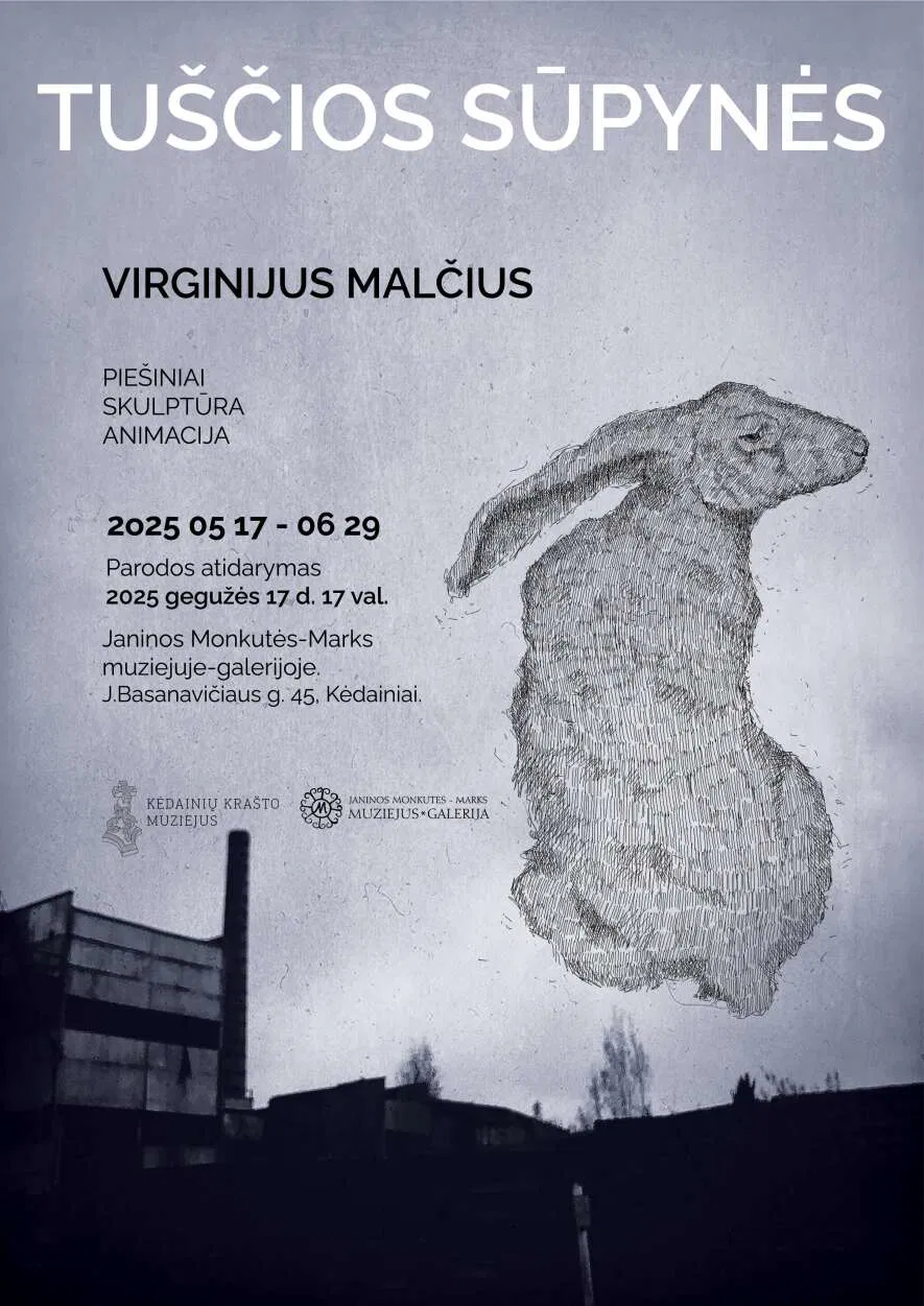 Virginijaus Malčiaus paroda „Tuščios sūpynės“ Virginijaus Malčiaus paroda „Tuščios sūpynės“