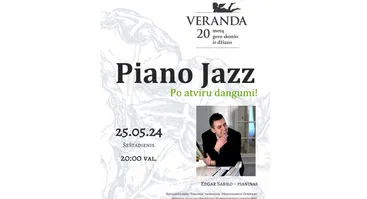 • Džiazas po atviru dangumi • PIANO JAZZ • Edgar Sabilo 