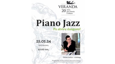 • Džiazas po atviru dangumi • PIANO JAZZ • Edgar Sabilo 
