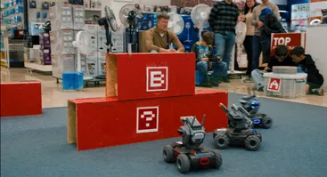 NEMOKAMOS ROBOTŲ KOVOS TOPO CENTRE!