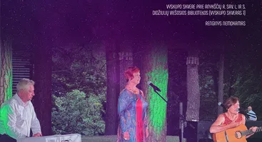 Dovana miestui. Duetas iš „Nalšios”: A. Vakarinienė, V. Vaitkienė  ir pianistas R. Lingė