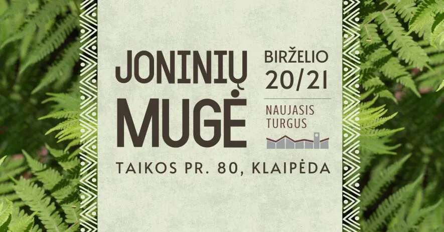 JONINIŲ MUGĖ NAUJAJAME TURGUJE JONINIŲ MUGĖ NAUJAJAME TURGUJE