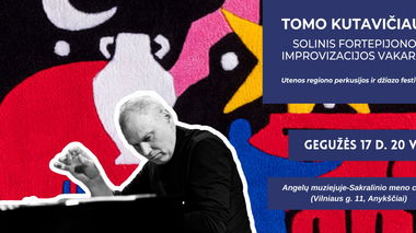 Tomo Kutavičiaus solinis fortepijono improvizacijos vakaras. Muziejų naktis Anykščiuose