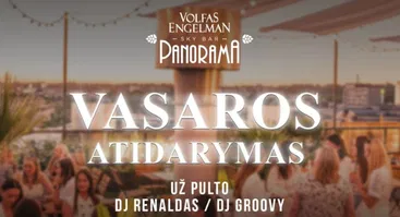 Vasaros sezono atidarymas @ „Panorama Skybar"