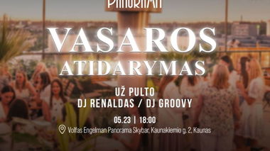 Vasaros sezono atidarymas @ „Panorama Skybar"