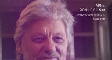 Vytautas Rumšas skaito Justino Marcinkevičiaus eiles
