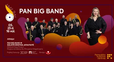 PAN BIG BAND ir Kristina Jatautaitė / Džiazo koncertas