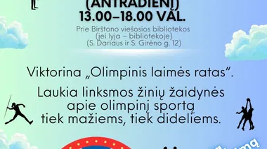 Viktorina „Olimpinis laimės ratas“ Birštone