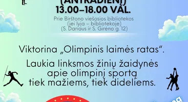 Viktorina „Olimpinis laimės ratas“ Birštone
