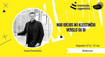 Paskaita „Nuo idėjos iki klestinčio verslo su DI“