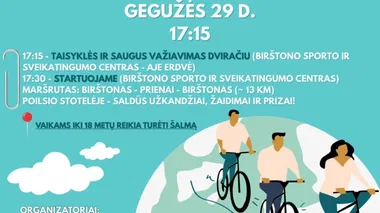 Dviračių žygis „Judu Birštone“