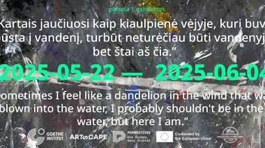 „Kartais jaučiuosi kaip kiaulpienė vėjyje, kuri buvo įpūsta į vandenį, turbūt neturėčiau būti vandenyje, bet štai aš čia.“