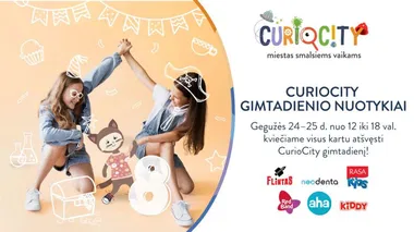 CURIOCITY gimtadienio nuotykiai