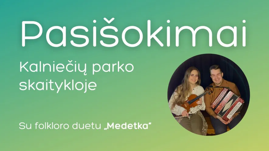 Pasišokimai Kalniečių parko skaitykloje Pasišokimai Kalniečių parko skaitykloje