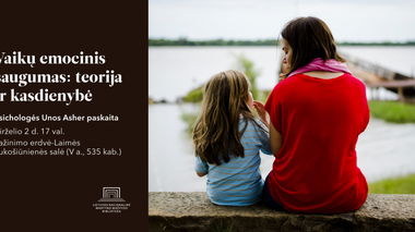 Vaikų emocinis saugumas: teorija ir kasdienybė