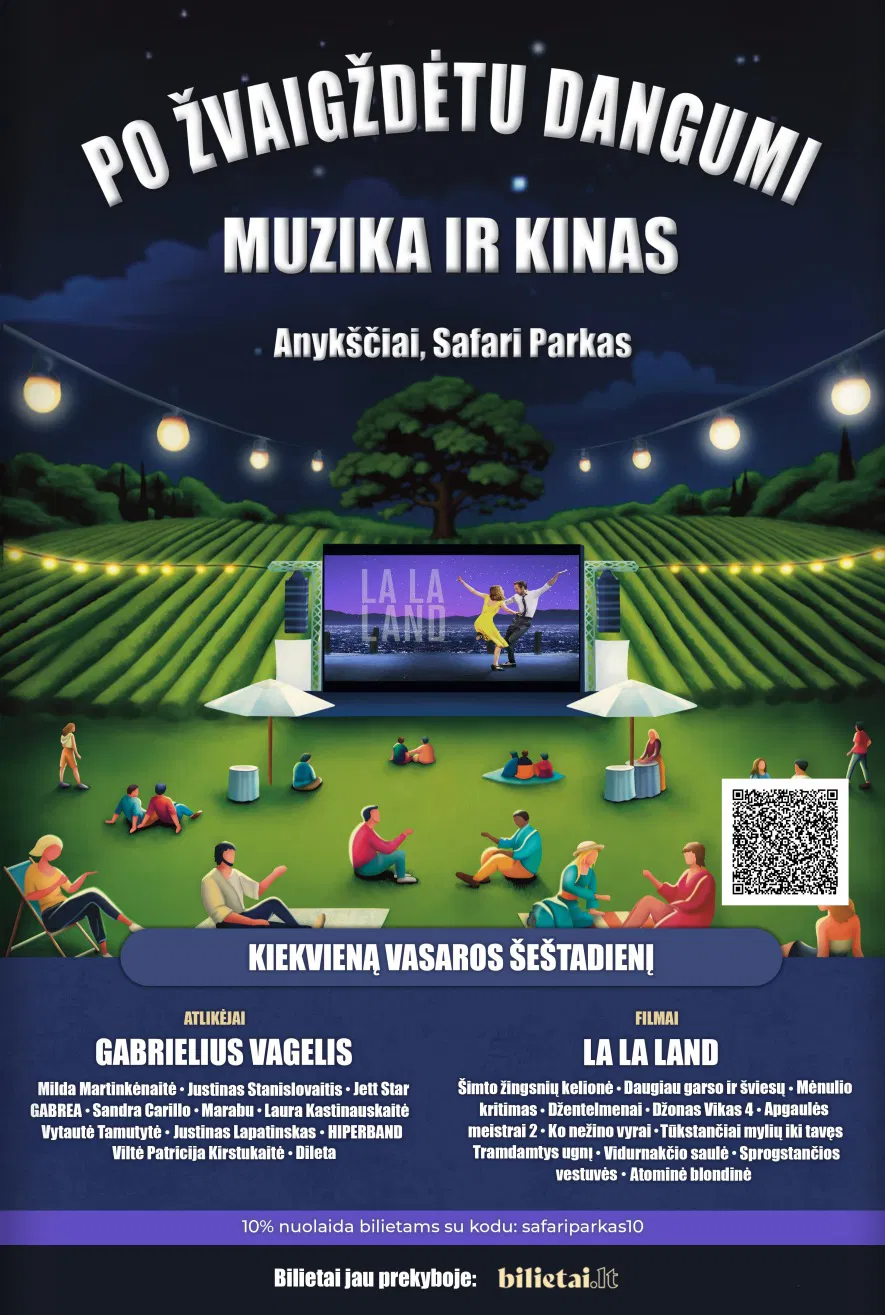Po žvaigždėtu dangumi: muzika ir kinas /Atlikėja: Vytautė Tamutytė / Kino filmas: Tūkstančiai mylių iki tavęs Po žvaigždėtu dangumi: muzika ir kinas /Atlikėja: Vytautė Tamutytė / Kino filmas: Tūkstančiai mylių iki tavęs