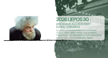„Artistai“ gyvai“ | Andriaus Kulikausko dainų vakaras