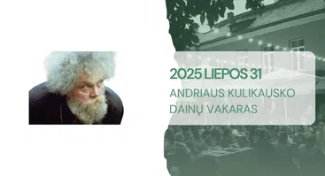 „Artistai” gyvai | Andriaus Kulikausko dainų vakaras