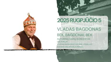 “Artistai” gyvai | Vladas Bagdonas