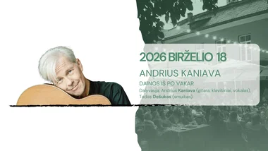 „Artistai” gyvai | Andrius Kaniava