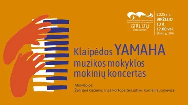 YAMAHA muzikos mokyklos mokinių koncertas