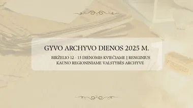 Gyvo archyvo dienos
