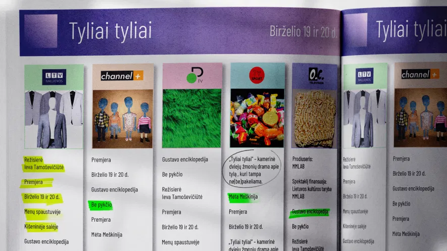 Tyliai tyliai. PREMJERA! Tyliai tyliai. PREMJERA!