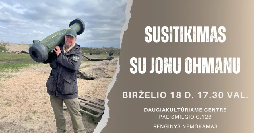 Susitikimas su Jonu Ohmanu Susitikimas su Jonu Ohmanu