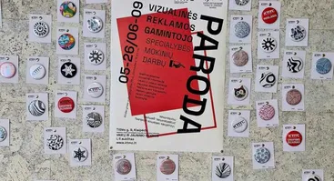 Vizualinės reklamos gamintojo specialybės mokinių darbų paroda