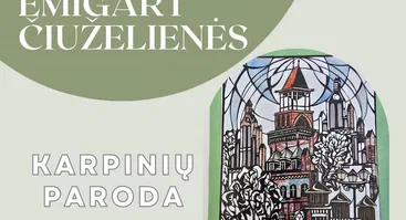 Rūtos Emigart Čiuželienės karpinių paroda