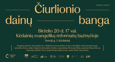 Koncertas „Čiurlionio dainų banga“. 